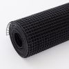 36 inch√ó50 ft Black Vinyl Coated Hardware Cloth 19 Gauge 1/4 inch Black PVC Hardware Cloth, Black Welded Wire Fence Supports Poultry-Netting Cage-Hom