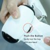 Dog Poop Bag Holder And Dispenser With Leash Attachment Pet Supplies Space Capsule Outdoor Biodegradable Dog Poop Bags Dispenser Attachable To The Lea