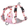 dog Harnesses; New style dog chest strap vest type big dog chest strap explosion-proof flush walking dog rope reflective pet traction rope