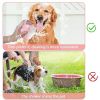 Dog Cat Bath Brush Comb Silicone Rubber Dog Puppy Massage Brush Hair Fur Grooming Cleaning Brush Soft Shampoo Dispenser