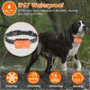 2 In 1 Wireless Electric Dog Fence With Training Collar IP67 Waterproof Pet Beep Vibration Shock Boundary Containment System for Small Medium Large Do