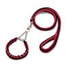 Eight-strand nylon braided dog collar leash dog chain impact blasting chain pet leash