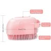 Dog Cat Bath Brush Comb Silicone Rubber Dog Puppy Massage Brush Hair Fur Grooming Cleaning Brush Soft Shampoo Dispenser