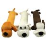 Pet dog gnaws and makes sounds toy dog plush toy; clean teeth toy dog toy cat toy